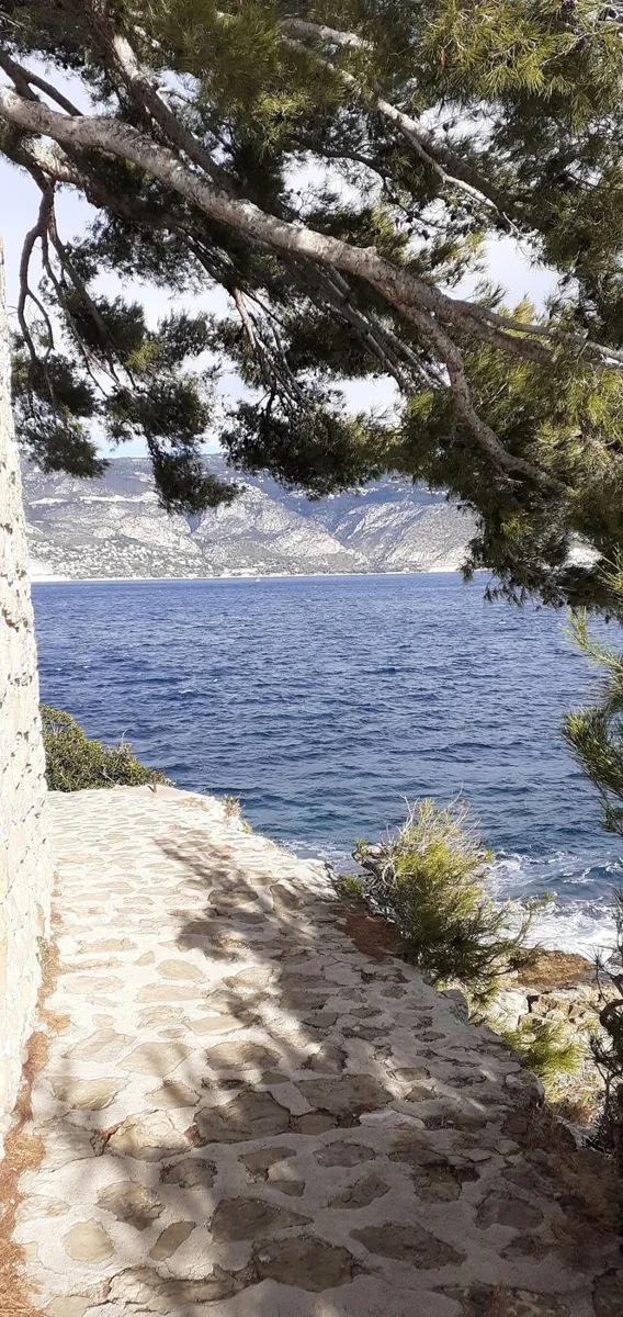 Littoral et mer au cap Hospice à Saint-Jean-Cap-Ferrat